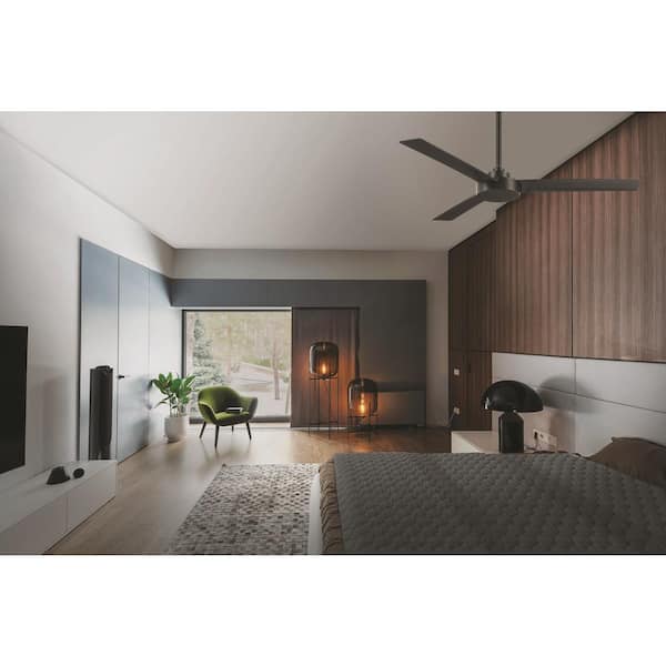 Roto 52 in. Indoor Coal Ceiling Fan with Wall Control