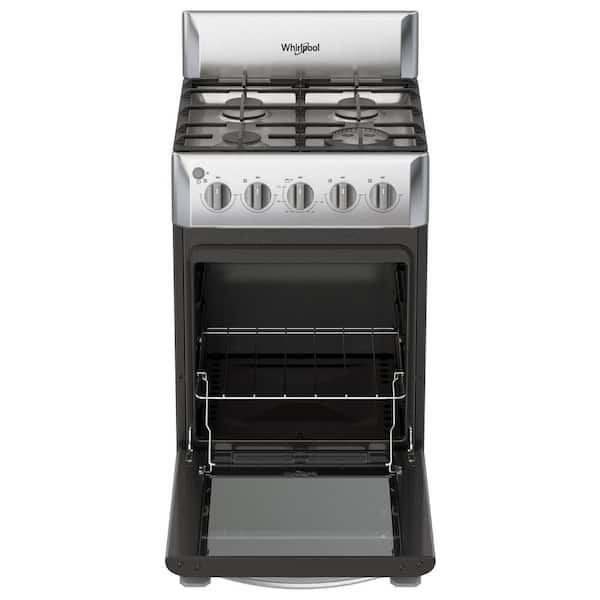 20 in. 2.7 cu. ft. Gas Range with Self-Cleaning Oven in Stainless Steel