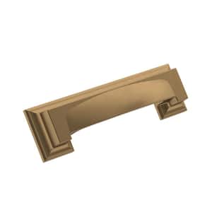 Appoint 3 in. and 3-3/4 in. (76 mm. and 96 mm) Champagne Bronze Cabinet Drawer Pull