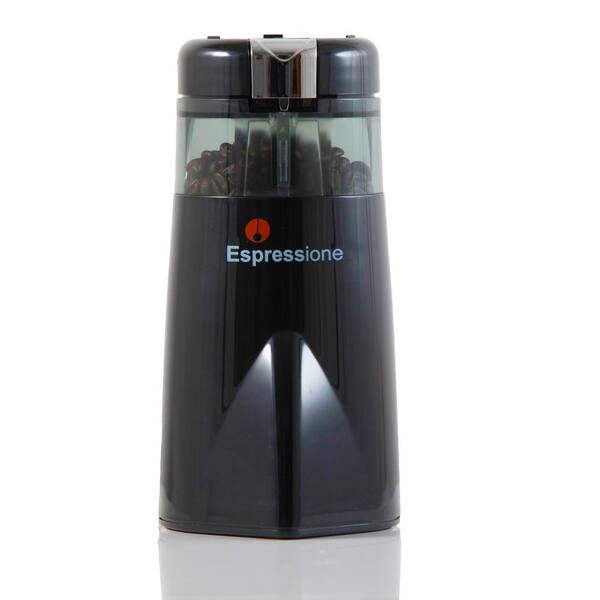 Espressione Intelligent Rapid Touch 5 oz. Black Blade Coffee Grinder with Bluetooth Technology i1105