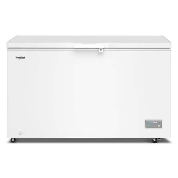 16 cu. ft. Manual Defrost Convertible Freezer-to-Fridge Chest Freezer with 3 Storage Baskets in White Garage Ready