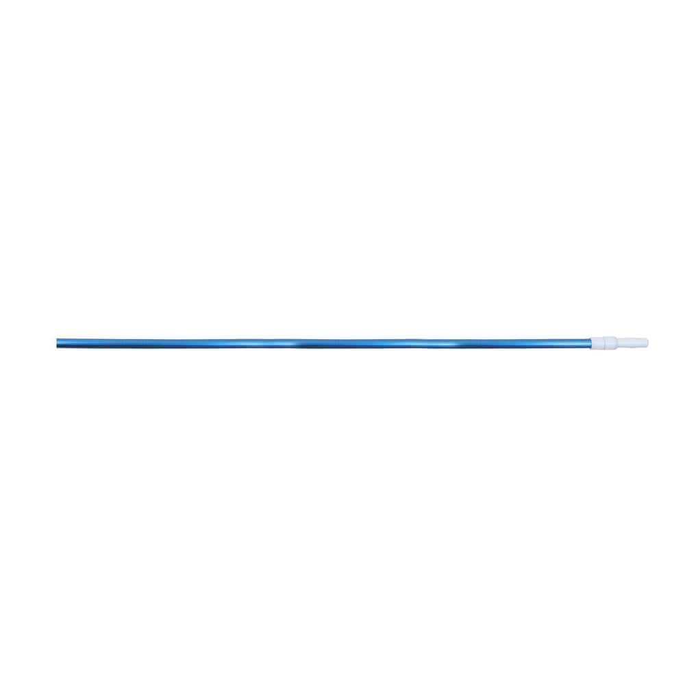 Pool Central 6.25 ft. to 11.75 ft. Adjustable Blue Ribbed Telescopic Pole for Vacuum Heads and Skimmers -  32756638
