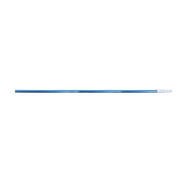 Pool Central 6.25 ft. to 11.75 ft. Adjustable Blue Ribbed Telescopic ...