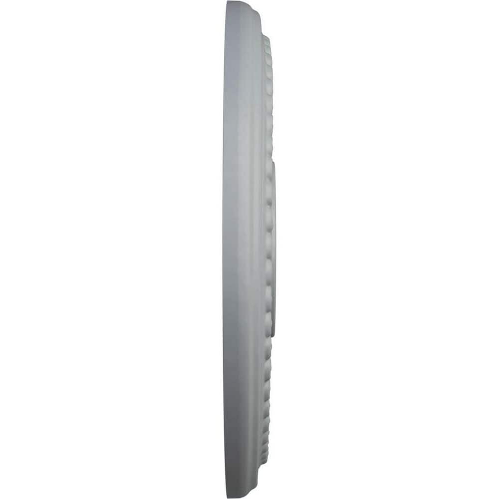 Primed White 26.5" Round Ceiling Medallion