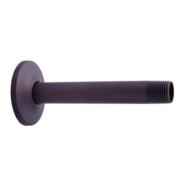 Dyconn 6 in. Straight Shower Arm with Flange in Oil Rubbed Bronze