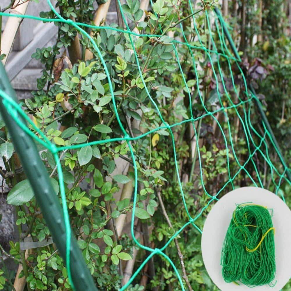 1.8x1.8m Garden Green Nylon Trellis Netting Support Climbing Plant Nets Fence ZP 