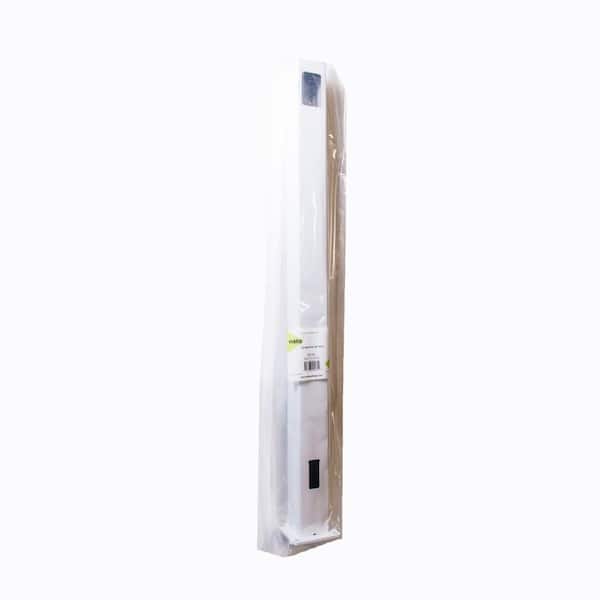 Vista Railing Systems Inc 36 in. x 2.5 in. x 2.5 in. White Aluminum Top Stair Post for Stair Railing Kit