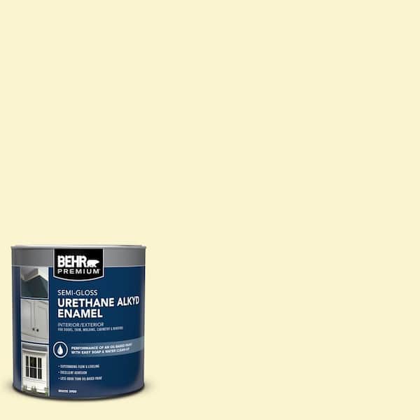 1 qt. #P310-1 Effervescent Semi-Gloss Enamel Urethane Alkyd Interior/Exterior Paint
