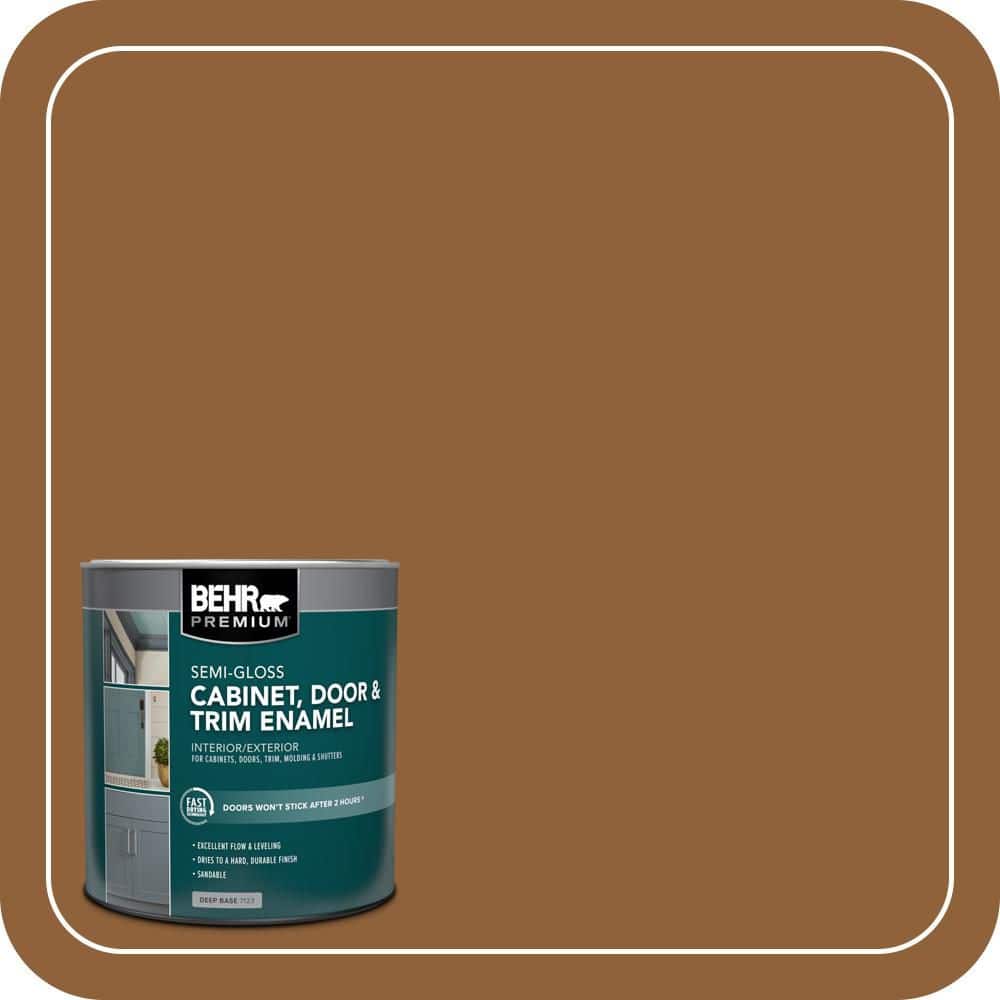 BEHR PREMIUM 1 qt. #S250-7 Moroccan Spice Semi-Gloss Enamel