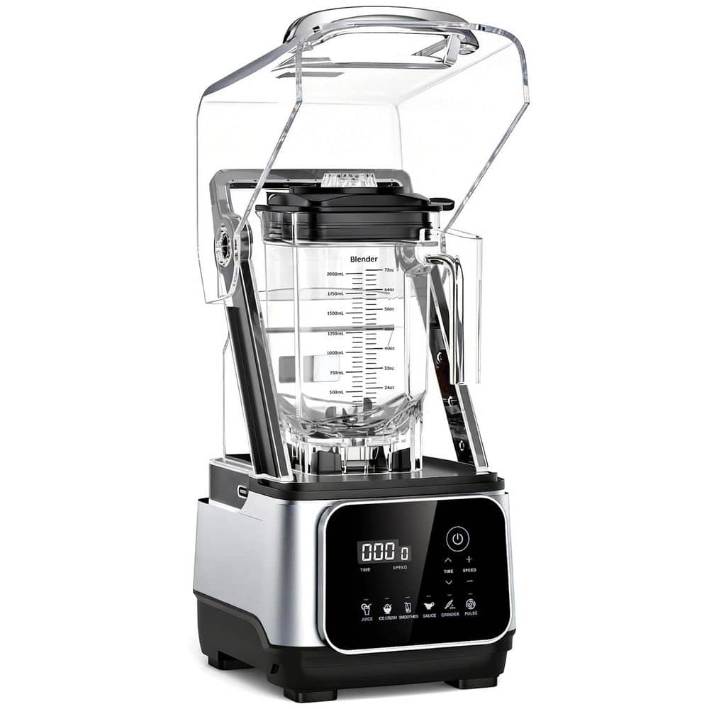 Commercial Countertop Blenders with Shield 68 oz. Jar Blender Combo 9-Speed and 5-Functions Blender, Black price history on PriceWatchPro