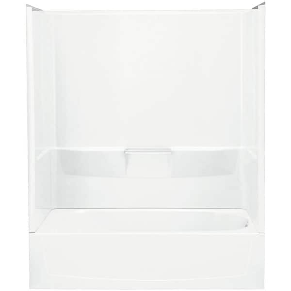 STERLING Performa 30 in. x 60 in. x 75-1/2 in. Standard Fit Bath and ...