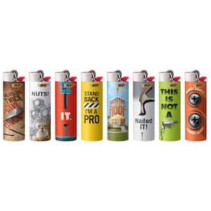 Shop Talk Series Pocket Lighter (8-Pack)