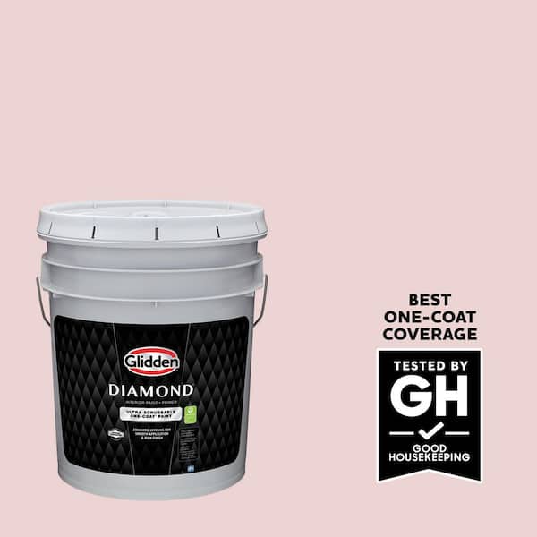 Glidden Diamond 5 gal. PPG1053-2 Shangri La Semi-Gloss Interior Paint with Primer