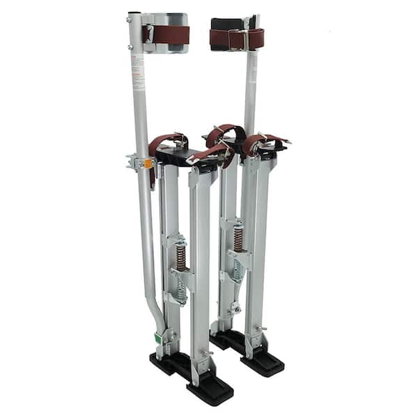 IN WHICH BAY Drywall Stilts Walking Taping Professional Aluminum Tool Stilt 24"-40" For Sheetrock Painting Or Cleaning(Blue - View #2