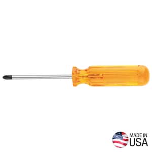 #2 Profilated Phillips Head Screwdriver with 4 in. Round Shank