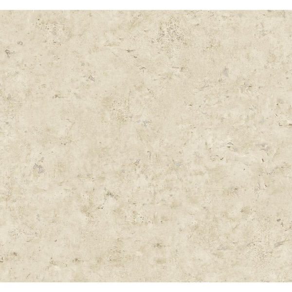 Seabrook Designs Ivory and Metallic Pearl Hana Unpasted Vinyl Wallpaper Roll (60.75 sq. ft.)