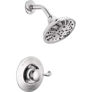 Esato Single-Handle 5-Spray Shower Faucet with H2Okinetic in Chrome (Valve Included)