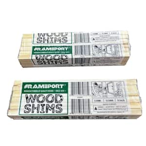 12 in. Wood Contractor Shims (42-Pack)