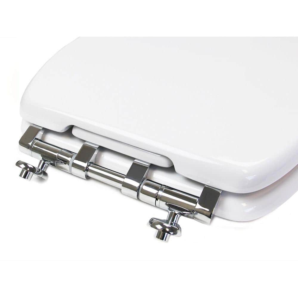 TinyHiney White Round Slow Close Toilet Training Seat