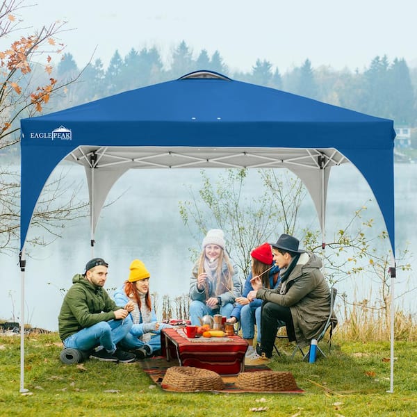 Outdoor pop outlet up gazebo