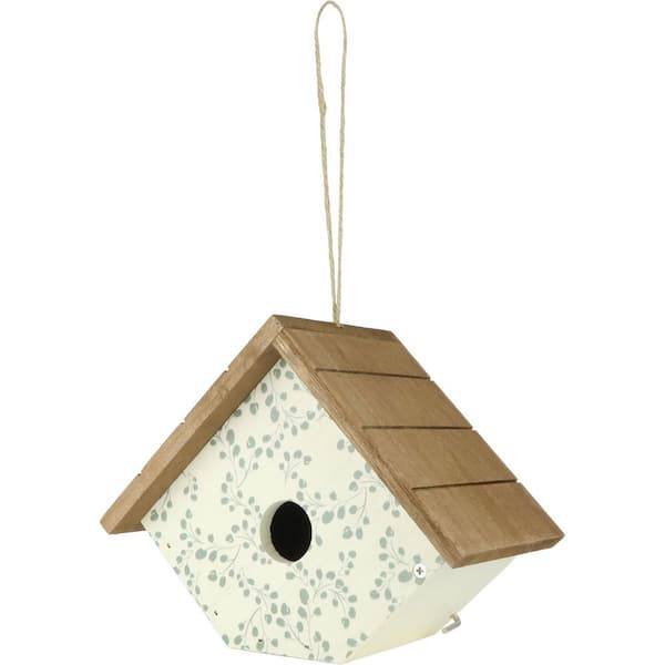 Ivy Perch Decorative Wood Wren Birdhouse
