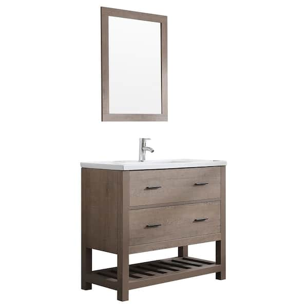 Farmhouse Bathroom Vanity Combos| Personalized & Unique options |  Vainty + Frosted Glass Sink