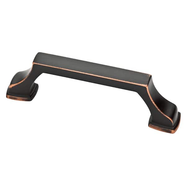 Liberty Brightened Opulence 3 in. (76 mm) Bronze with Copper Highlights Cabinet Drawer Pull