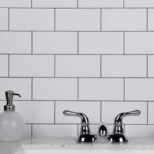 Crown Heights Matte White 3 in. x 6 in. Ceramic Wall Tile (5.72 sq. ft./Case)
