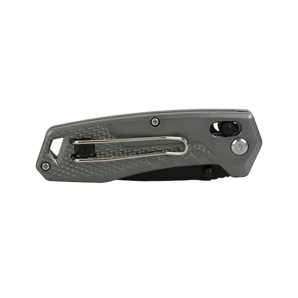 Husky Rapid Lock Folding Sporting Pocket Knife 91629 - The Home Depot
