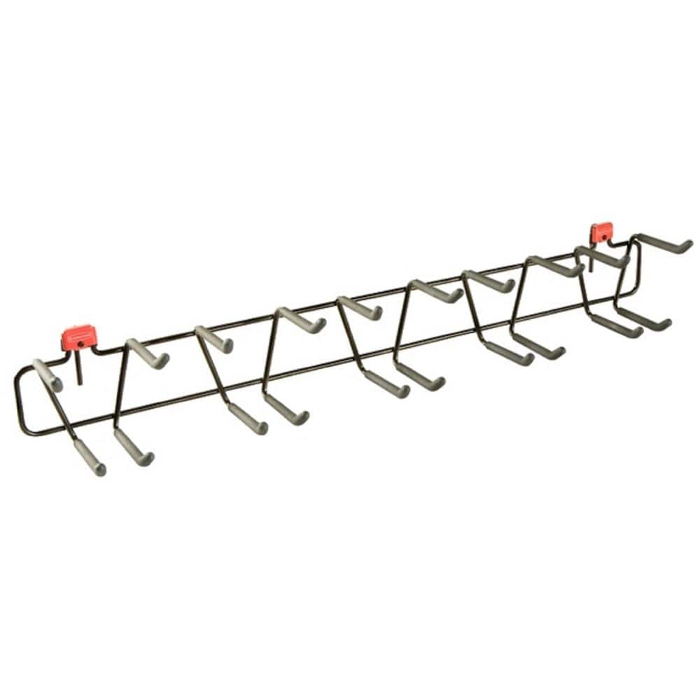 Rubbermaid Metal Shed Shelf 2-pack & Tool Rack 2-pack & Power Tool Holder 2-pack Rubbermaid Metal Shed Shelf 2-pack & Tool Rack 2-pack & Power Tool Holder 2-pack