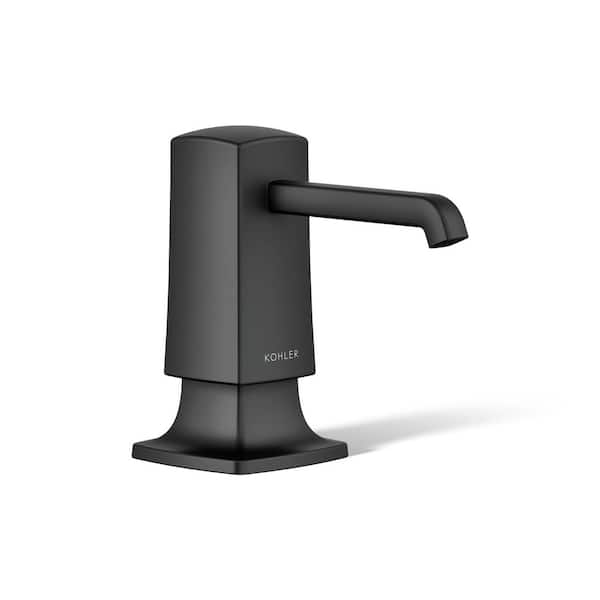 Graze Soap/Lotion Dispenser in Matte Black