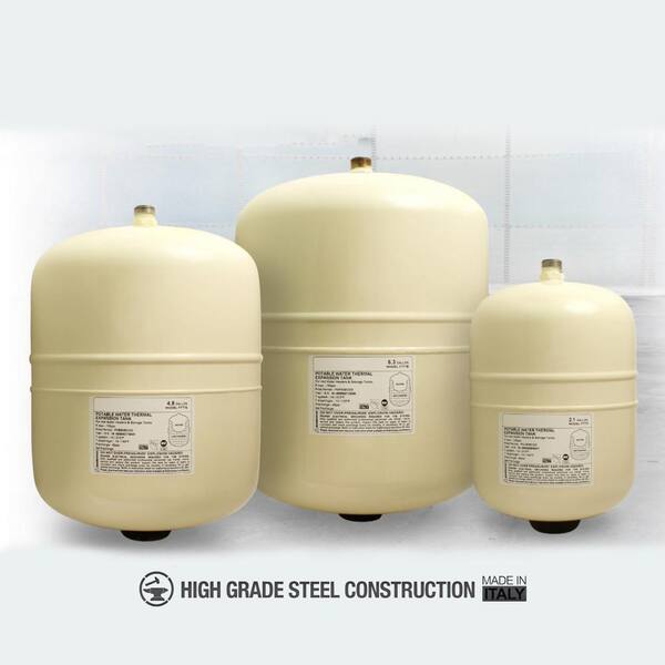 The Plumber's Choice 4.8 Gal. Thermal for Potable Water Heater Expansion  Tank FTET48-N - The Home Depot