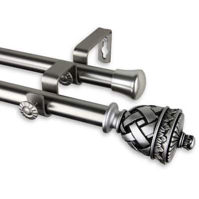 2 55 Lb Double Curtain Rods, Where Are Curtain Rods In Home Depot