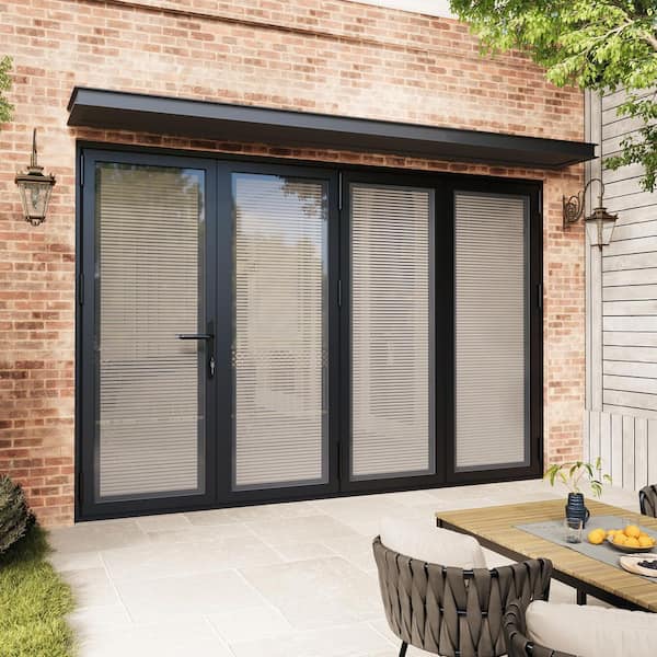 ARK DESIGN 132 in. x 80 in. Right Swing/Outswing Double Tempered