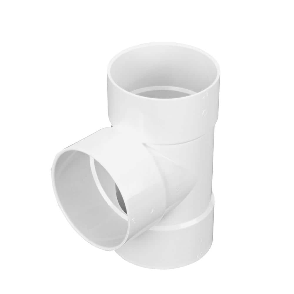PVC S&D Tee, 6 in. Hub X Hub X Hub price history on PriceWatchPro