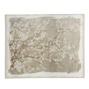 Anky Unframed Art Print 60 in. x 48 in. Large Cherry Blossom Canvas Art Print