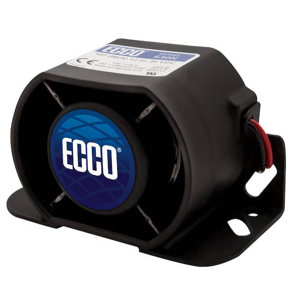 ECCO 97 dBA 12-Volt DC to 36-Volt DC Heavy-Duty Backup Alarm