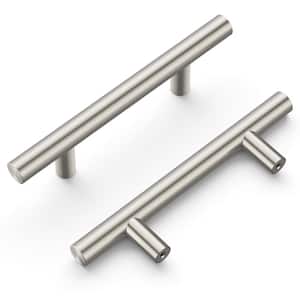 Heritage Designs 3 in. (76.2 mm) Center-to-Center Satin Nickel Drawer Pull (10-Pack)