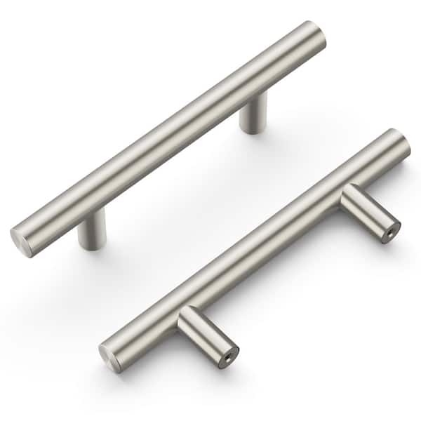 Unbranded Heritage Designs 3 in. (76.2 mm) Center-to-Center Satin Nickel Drawer Pull (10-Pack)