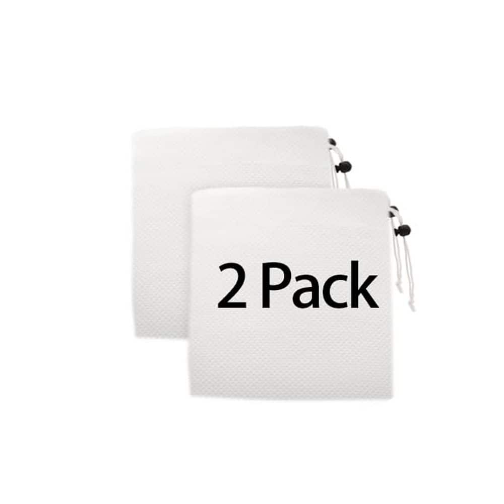 4.1 ft. White Non-Woven Fabric Rectangular Plant Cover with Drawstring 2-Pack for Raised Garden Bed price history on PriceWatchPro