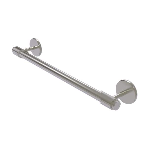 Allied Brass Tribecca Collection 30 in. Wall Mounted Single Towel Bar in Satin Nickel