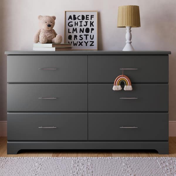 fisher price dresser storm grey Fisher-Price 6 Drawer Double Dresser, Stormy Grey Guadeloupe