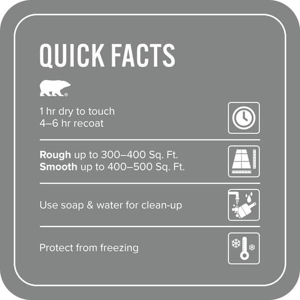 1 gal. #PFC-63 Slate Gray Self-Priming 1-Part Epoxy Satin Interior/Exterior Concrete and Garage Floor Paint
