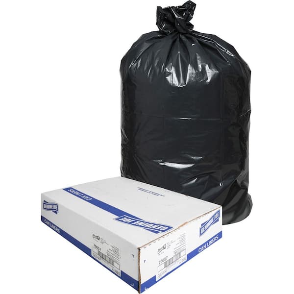 Slim Jim 23 Gal. Trash Bags, 150 Liners per Carton, Low Density, Black