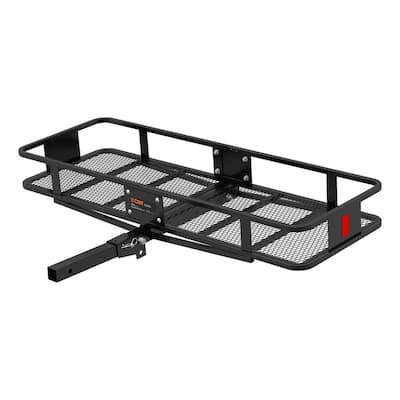 500 lb. Capacity 60 in. x 20 in. Steel Wide Basket Style Hitch Cargo Carrier for 2 in. Receiver
