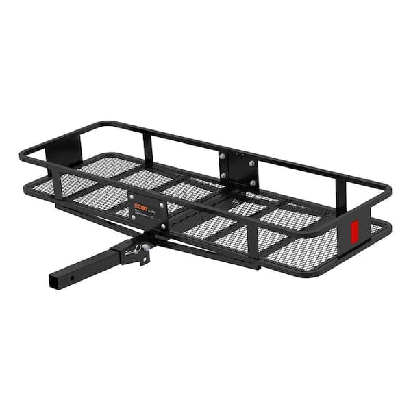 CURT 500 lb. Capacity 60 in. x 20 in. Steel Wide Basket Style Hitch Cargo  Carrier for 2 in. Receiver 18151 - The Home Depot