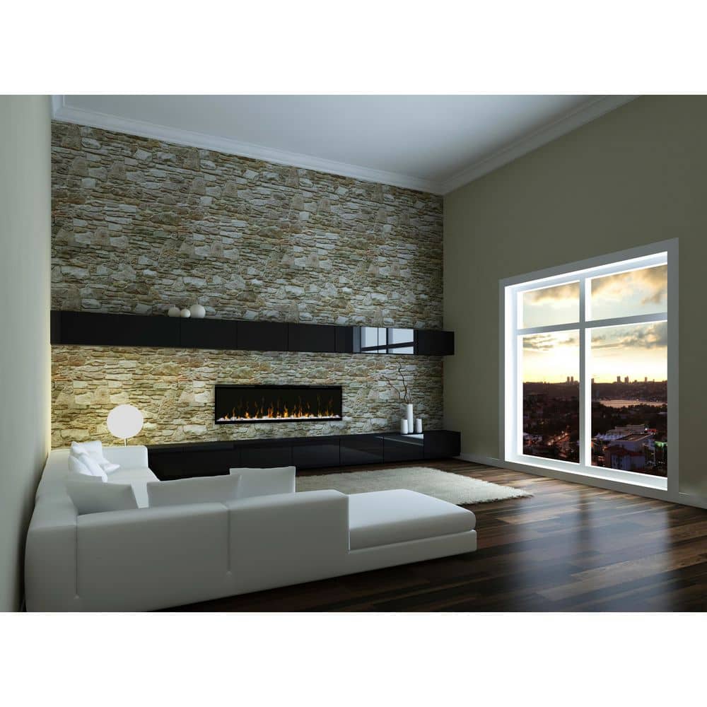 Dimplex Ignite XL 50-Inch Black Linear Electric Fireplace