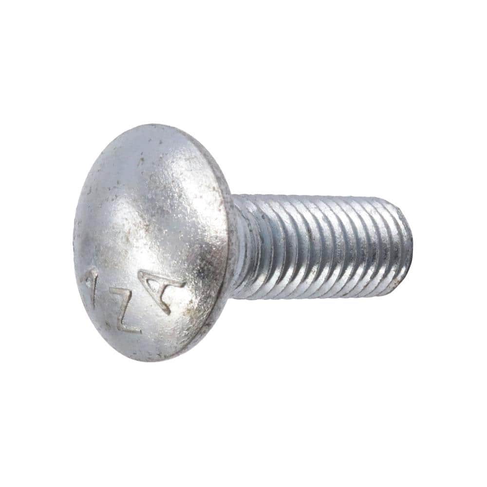 Qty 50 3/8"-16x1" Carriage Bolt Zinc Plated 307A Steel All-Pro Fasteners 