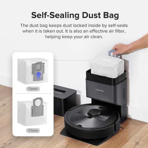 Buy Q5+ Robotic Vacuum Cleaner w/ SelfEmpty Dock 2700Pa Max Suction