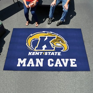 Kent State University Blue 5 ft. x 8 ft. Man Cave Ulti-Mat Rug